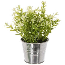 Artificial plant in a pot, 17 cm