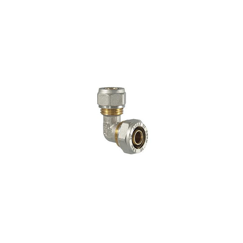 Užveržiama alkūnė 1065, TDM Brass, 32 mm