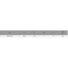 Hacksaw blades Bahco 6TPI 228x1.3mm, 2 pcs.
