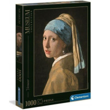 Dėlionė Clementoni Girl with a Pearl Earrig 37x28cm 1000 vnt