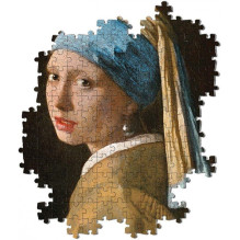 Dėlionė Clementoni Girl with a Pearl Earrig 37x28cm 1000 vnt