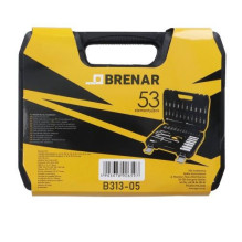 Socket set Brenar B313-05, 53 pcs.