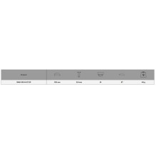 Hacksaw blades Bahco 14TPI 150x0.9mm, 2 pcs.