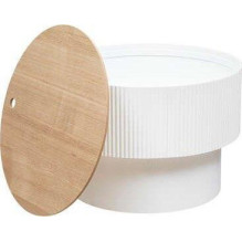 Kavos staliukas baltas, 55 cm x 55 cm x 38 cm Kavos staliukas baltas, 55 cm x 55 cm x 38 cm