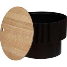 Coffee table black, 55 cm x 55 cm x 38 cm
