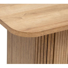 DINING TABLE COLVA BROWN 180X90X75 DINING TABLE COLVA BROWN 180X90X75