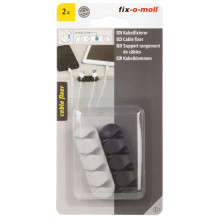 FIKSATORIAI KABELIAMS 64X21MM 2VNT FIKSATORIAI KABELIAMS 64X21MM 2VNT