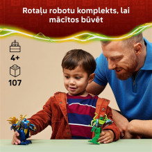 Konstruktorius LEGO Ninjago Jay roboto kova 71853, 107 vnt. Konstruktorius LEGO Ninjago Jay roboto kova 71853, 107 vnt.