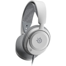 Žaidimų ausinės Steelseries Arctis Nova 1, balta