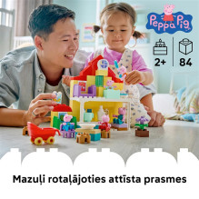 Konstruktorius LEGO DUPLO Peppa Pig Šeimos namas 10467 84vnt Konstruktorius LEGO DUPLO Peppa Pig Šeimos namas 10467 84vnt