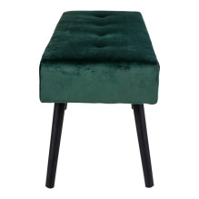 Hallway bench Skiby, green, 100x35x44cm Hallway bench Skiby, green, 100x35x44cm
