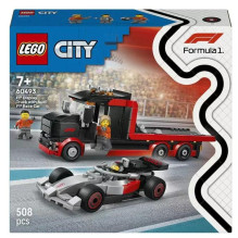 Konstruktorius LEGO City F1 sunkvežimis su Audi 60493,508vnt Konstruktorius LEGO City F1 sunkvežimis su Audi 60493,508vnt