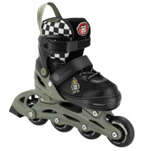 Roller skates Spokey POPPY GN, black / green, 31-34