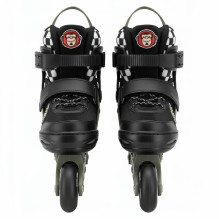 Roller skates Spokey POPPY GN, black / green, 31-34