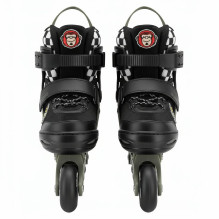 Roller skates Spokey POPPY, black / green, 27-30