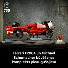 Konstruktorius LEGO Icons "Ferrari F2004" 11375, 735 vnt.