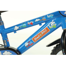 Children's bicycle Bimbo Bike 412UL, blue / red, 12"
