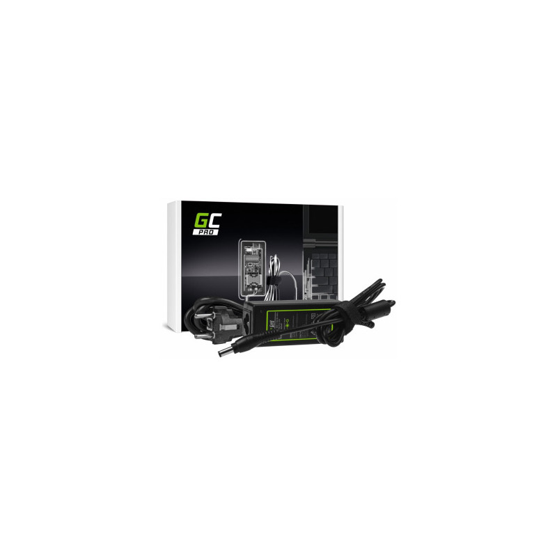 Įkroviklis „Green Cell“ įkroviklis / kintamosios srovės adapteris „Green Cell PRO“, skirtas „Toshiba Satellite“, 45 W
