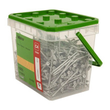 Decking screws 4.5 x 75 mm, TX20, 600 pcs. Decking screws 4.5 x 75 mm, TX20, 600 pcs.