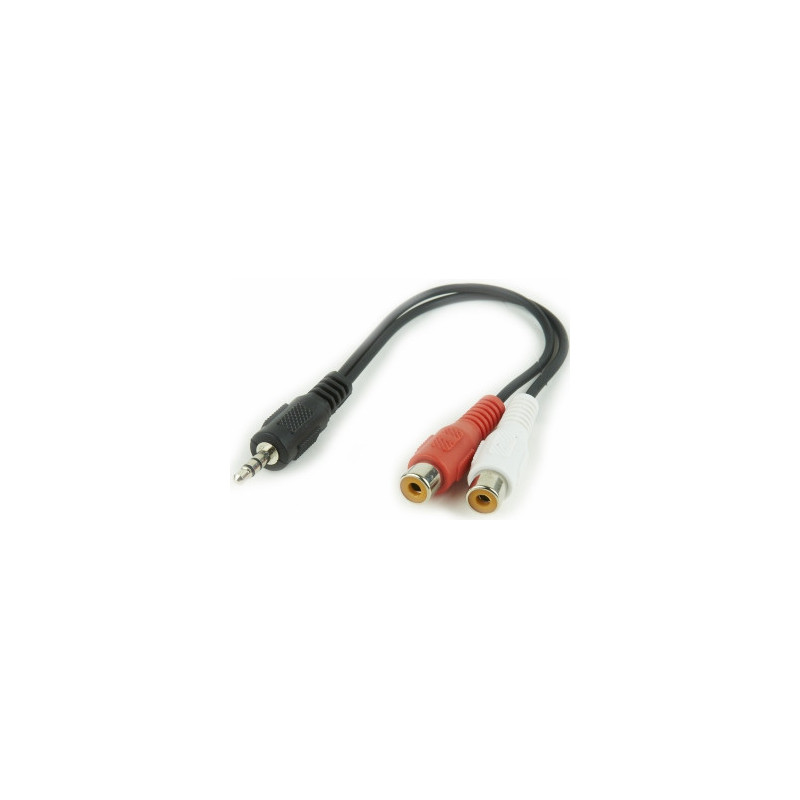 Gembird laidas 3,5 mm lizdas - 2xRCA