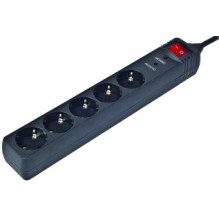 Power extension cord Gembird 5 outlets 4.5m