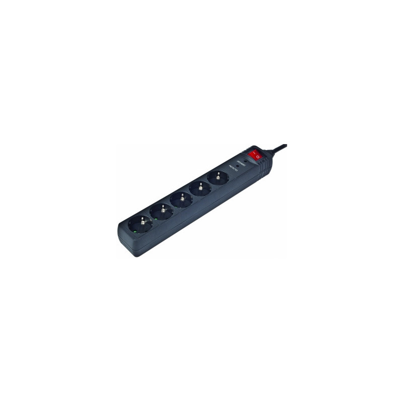 Power extension cord Gembird 5 outlets 4.5m