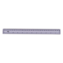 RULER PLASTIC 30CM 80727