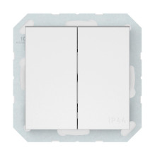 SWITCH 2GANG WMAT IP44...