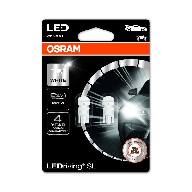 CAR LIGHT OSRAM LED LAMP W5W 12V