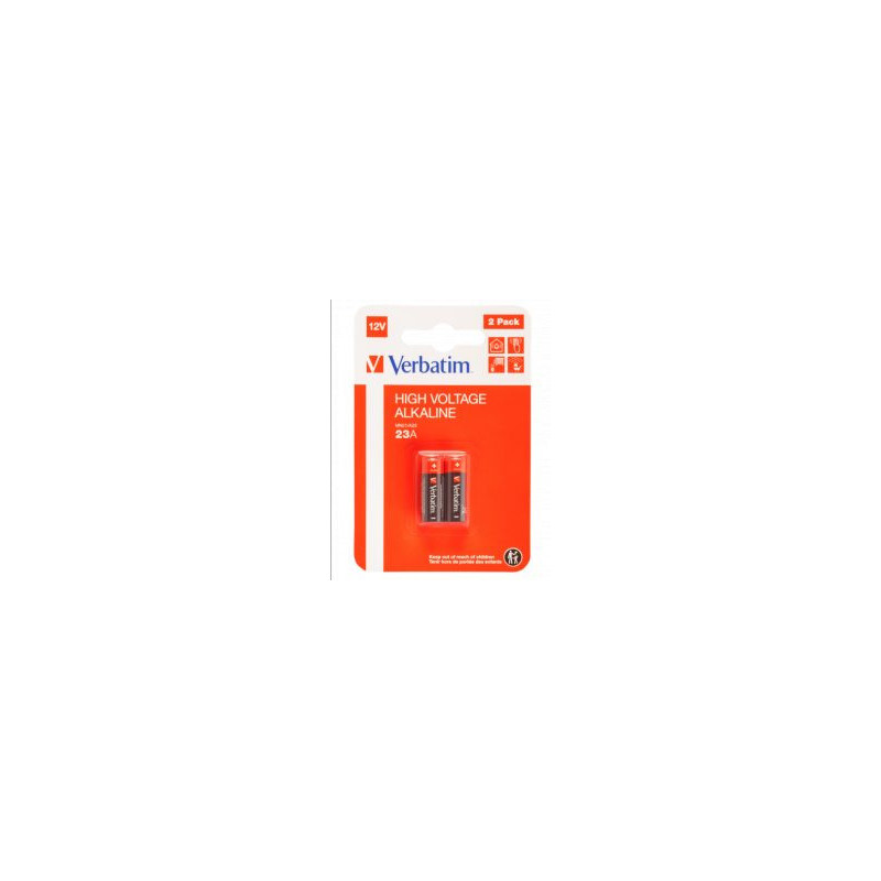 Baterijas Verbatim MN21 23A High Voltage Alkaline 2-Pack 12V