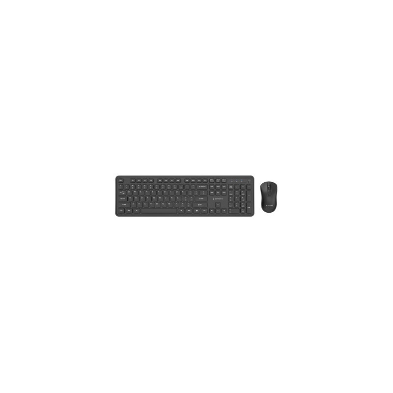 Klaviatūra un pele Gembird Desktop set Slim Pro Business wireless US