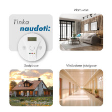 Carbon monoxide (fine) detector LP10-1, 3 years (4 pcs.)