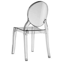 Transparent chair Queen (Tinted)