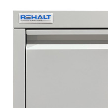 Metalinė kartotekų, dokumentų spinta dviejų stalčių Rehalt Systems 715 x 400 x 620