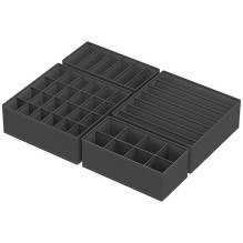 Set of boxes for underwear and socks, 4 pcs. Set of boxes for underwear and socks, 4 pcs.