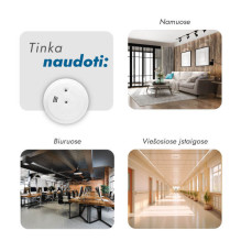 Smoke and carbon monoxide (fine) detector AD-700S (2 pcs.)