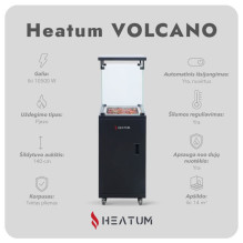Gas heater Heatum VOLCANO