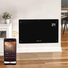 Konvekcinis šildytuvas (elektrinis radiatorius) Heatum REVO H2000R Juodas Konvekcinis šildytuvas (elektrinis radiatorius) Heatum REVO H2000R Juodas