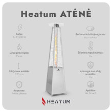 Heatum Athena Gas Heater Pyramid