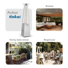 Heatum Athena Gas Heater Pyramid