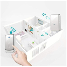 Wireless doorbell LockPrints AP-W25, White