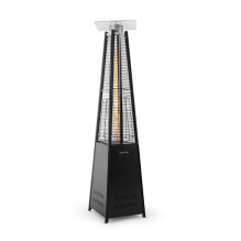Heatum Athena Gas Heater Pyramid Black