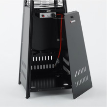 Heatum Athena Gas Heater Pyramid Black