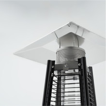 Heatum Athena Gas Heater Pyramid Black