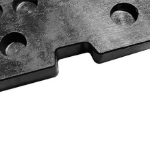 Policeman - speed bump Eurostal 60 cm wide rear part, with holes for mounting H3