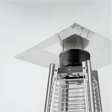 Heatum Athena Gas heater Pyramid with gas cylinder