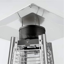 Heatum Athena Gas heater Pyramid with gas cylinder