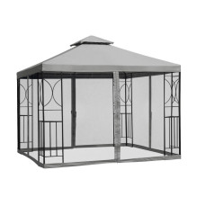 Outdoor gazebo Zeltpro Classic 300x300 Gray