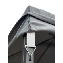 Outdoor gazebo Zeltpro Classic 300x300 Gray