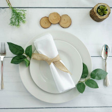 Cloth napkin white 40x40...